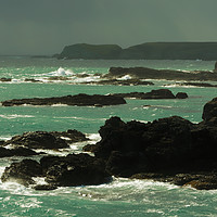 Buy canvas prints of STORM ROUGH by andrew saxton