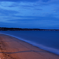 Buy canvas prints of SEA AT NIGHT  by andrew saxton