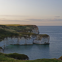 Buy canvas prints of FLAMBOROUGH CALM by andrew saxton