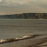 Buy canvas prints of SEA TO THE CLIFFS by andrew saxton