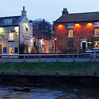 Buy canvas prints of GOING TO THE PUB by andrew saxton