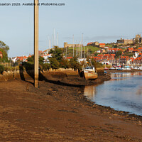 Buy canvas prints of LOW WHITBY by andrew saxton