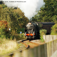 Buy canvas prints of STEAMING AHEAD by andrew saxton