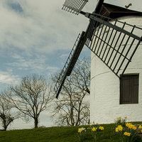 Buy canvas prints of Windmill. by John Morgan