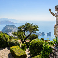 Buy canvas prints of Capri. by John Morgan