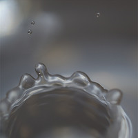 Buy canvas prints of Silver Drip by Jacob Andersen