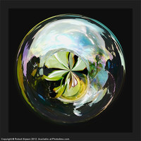Buy canvas prints of Spherical Paperweight Waterworld by Robert Gipson