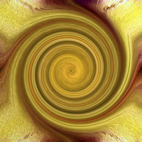 Buy canvas prints of Golden Swirl by Robert Gipson