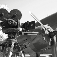 Buy canvas prints of Mitchell movie camera DC-3 by Robert Gipson