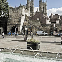 Buy canvas prints of Exhibition square York by Robert Gipson