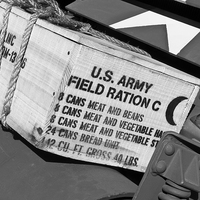 Buy canvas prints of US Army Field Rations by Robert Gipson