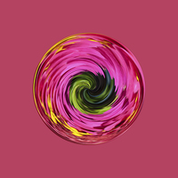Buy canvas prints of  Twirl globe by Robert Gipson