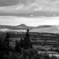 Buy canvas prints of  Roseberry Topping in North Yorkshire by Robert Gipson