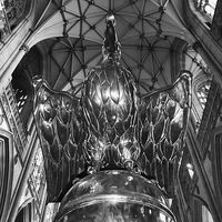 Buy canvas prints of  The Lectern in York Minster by Robert Gipson