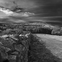 Buy canvas prints of  Hawnby Yorkshire moors by Robert Gipson
