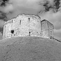 Buy canvas prints of  Clifford's Tower in York  historical building  by Robert Gipson