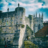 Buy canvas prints of York Minster and Bootham Bar by Robert Gipson