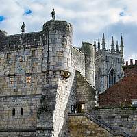 Buy canvas prints of York Minster and Bootham Bar by Robert Gipson