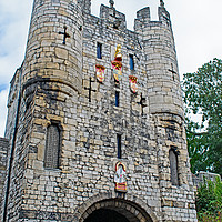 Buy canvas prints of City of York Micklegate Bar by Robert Gipson