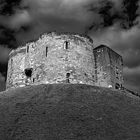 Buy canvas prints of  Clifford's Tower in York  historical building  by Robert Gipson