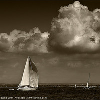 Buy canvas prints of Cowes Yachting Canvases & Prints by Keith Towers Canvases & Prints