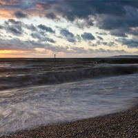Buy canvas prints of West Bay Storm. by Daniel Bristow