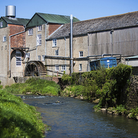Buy canvas prints of palmers Brewery River by Daniel Bristow