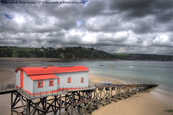 Old Lifeboat Station, Tenby Picture Board by Steve Purnell