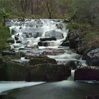 Buy canvas prints of Waterfall by Steve Purnell