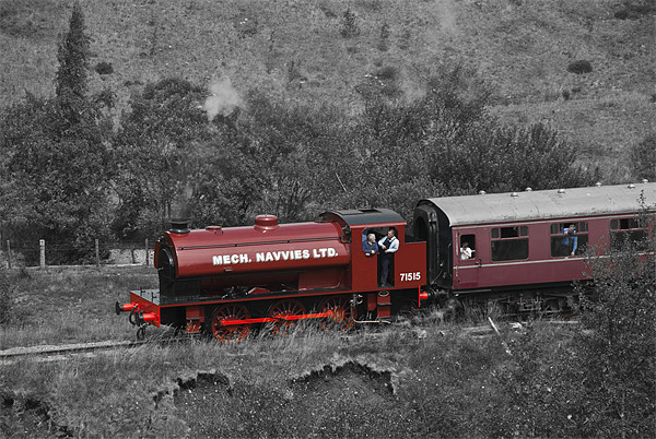 71515 Mech. Navvies Ltd Picture Board by Steve Purnell