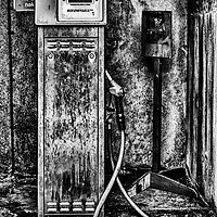 Buy canvas prints of Vintage Fuel Pump by Steve Purnell