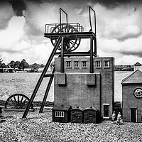 Buy canvas prints of A Busy Day at Smallville Colliery by Steve Purnell