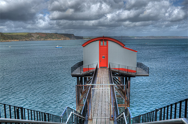 Old Lifeboat Station, Tenby Picture Board by Steve Purnell