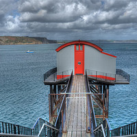Buy canvas prints of Old Lifeboat Station, Tenby by Steve Purnell