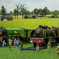 Buy canvas prints of The Legendary Steam Celebration by Steve Purnell