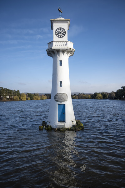 Roath Parks Iconic Scott Memorial Lighthouse Picture Board by Steve Purnell