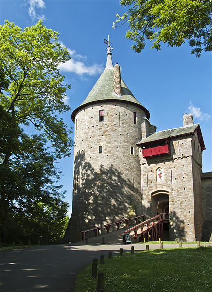 Castell Coch Picture Board by Steve Purnell