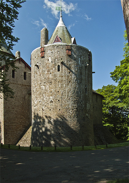 Castell Coch Picture Board by Steve Purnell