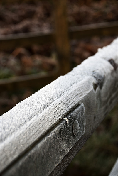Frosty gate Picture Board by Steve Purnell