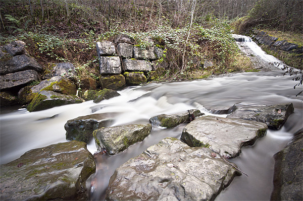 Rushing Water Picture Board by Steve Purnell