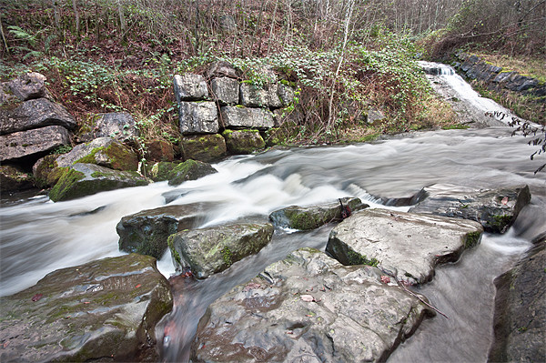 Rushing Water Picture Board by Steve Purnell