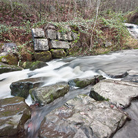 Buy canvas prints of Rushing Water by Steve Purnell