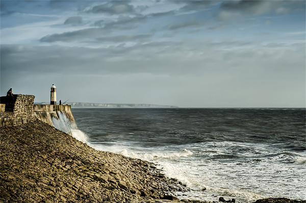 Porthcawl Pier Picture Board by Steve Purnell