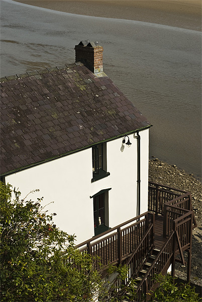 The Boathouse at Laugharne Picture Board by Steve Purnell