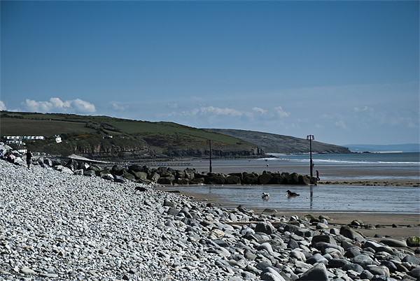 Amroth Beach Picture Board by Steve Purnell