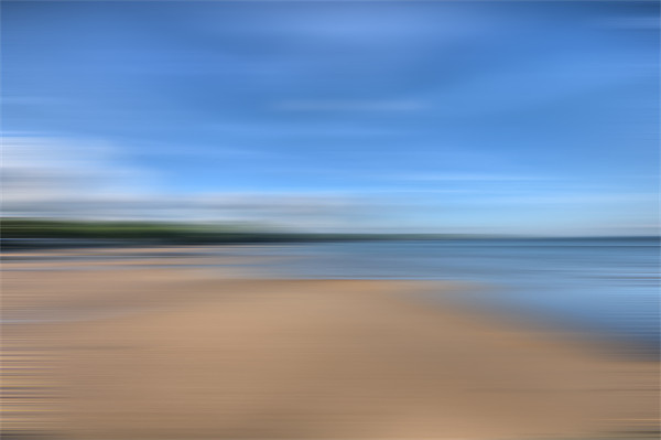 Saundersfoot Beach 2 Blur Picture Board by Steve Purnell