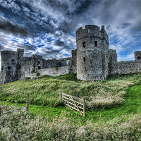 Buy canvas prints of Carew Castle Pembrokeshire 4 by Steve Purnell
