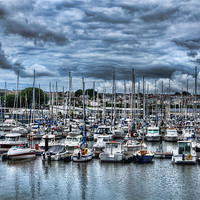 Buy canvas prints of Serenity at Milford Haven Marina by Steve Purnell