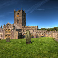 Buy canvas prints of St Davids Cathedral Pembrokeshire 6 by Steve Purnell