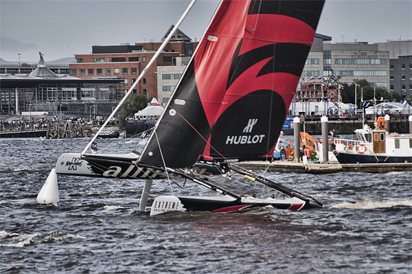Extreme 40 Team Alinghi Picture Board by Steve Purnell